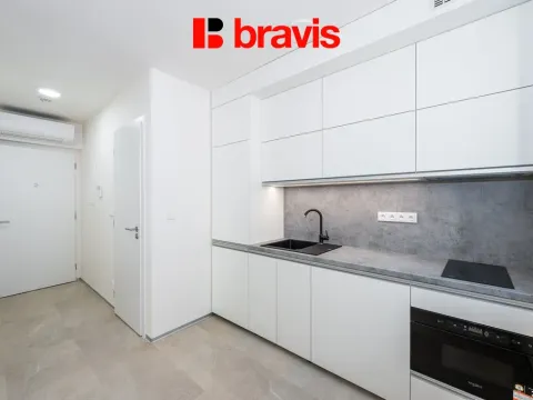 Pronájem bytu 1+kk, Brno - Zábrdovice, Příkop, 30 m2