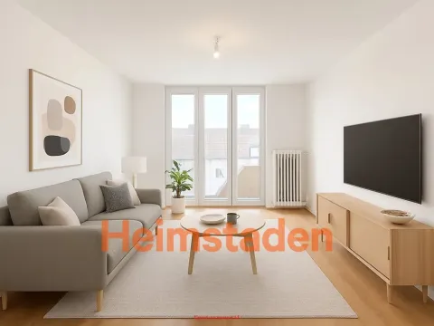 Pronájem bytu 2+1, Ostrava - Moravská Ostrava, Sokolská třída, 51 m2