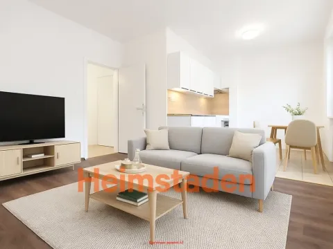 Pronájem bytu 2+kk, Ostrava - Radvanice, Pastrňákova, 43 m2