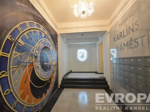 Pronájem bytu 2+kk, Praha - Karlín, Peckova, 55 m2