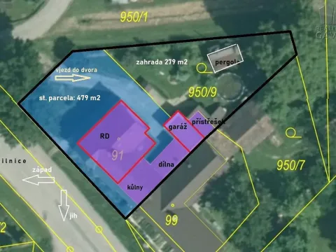 Prodej rodinného domu, Borovany - Radostice, 130 m2