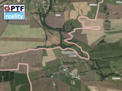 Prodej pole, Smetanova Lhota, 5880 m2