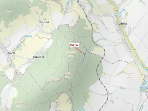 Dražba lesa, Nová Hradečná, 12014 m2