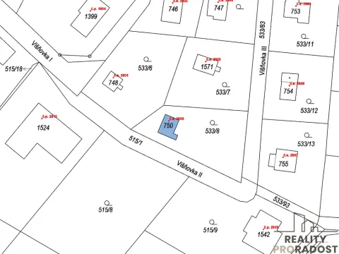 Prodej chaty, Kamenice, Višňovka II, 36 m2