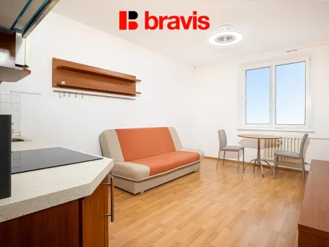 Pronájem bytu 2+kk, Brno - Židenice, Bzenecká, 44 m2