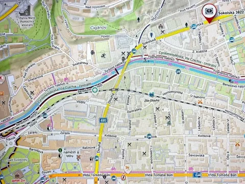 Prodej bytu 2+1, Zlín, Sokolská, 52 m2