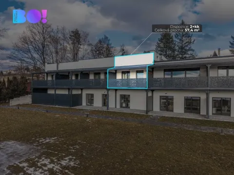 Pronájem bytu 2+kk, Soběšovice, 57 m2