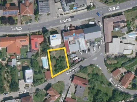Prodej pozemku pro bydlení, Zlín - Příluky, Pančava, 450 m2