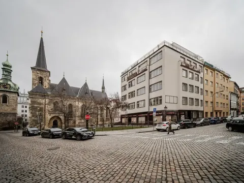 Pronájem bytu 1+kk, Praha - Nové Město, Biskupský dvůr, 25 m2