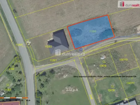 Prodej pozemku pro bydlení, Bělušice, 662 m2