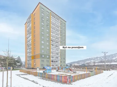 Pronájem bytu 3+1, Vsetín, Jiráskova, 62 m2