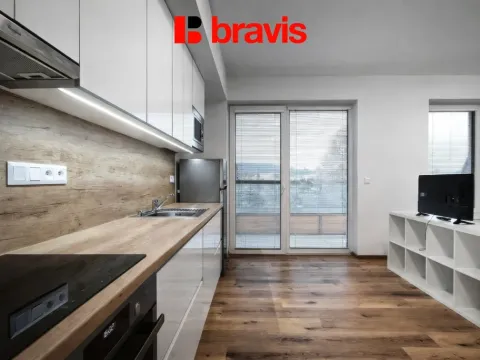 Pronájem bytu 1+kk, Brno - Židenice, Koperníkova, 36 m2