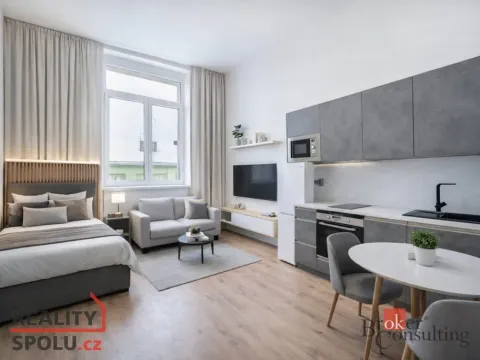 Prodej bytu 1+kk, Ostrava - Přívoz, Palackého, 23 m2