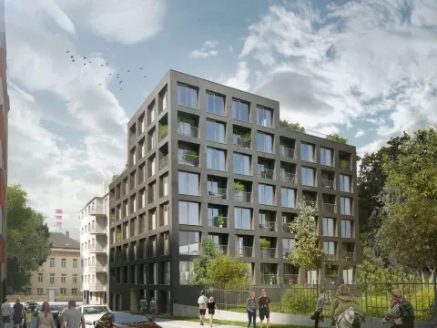 Pronájem bytu 1+kk, Brno, Hvězdová, 29 m2