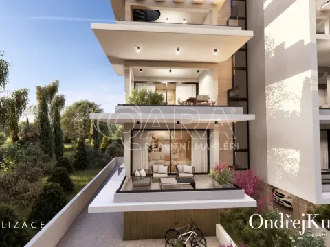 Prodej bytu 2+kk, Argyri Eftalioti,Aradippou,Kypr, 73 m2