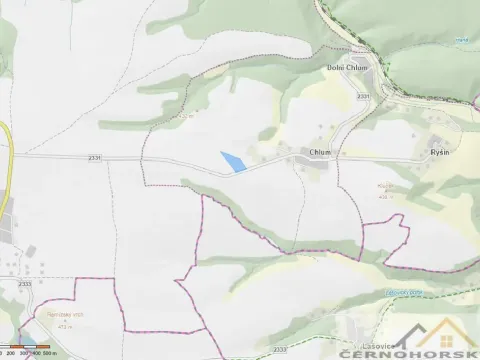 Prodej pole, Pavlíkov - Chlum, 13563 m2