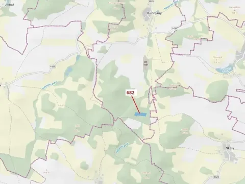 Dražba lesa, Kuřimany, 11584 m2