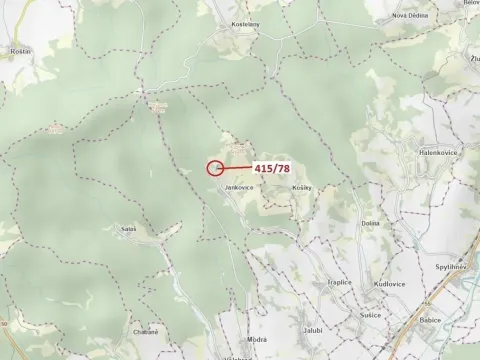 Dražba louky, Jankovice, 6434 m2