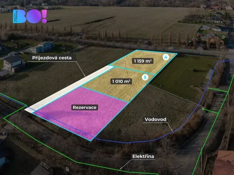 Prodej pozemku pro bydlení, Třinec - Dolní Líštná, 1010 m2