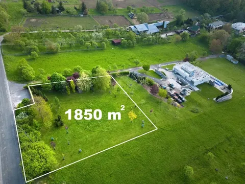 Prodej pozemku pro bydlení, Luhačovice, 1850 m2