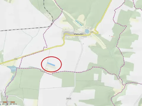 Prodej pole, Všesulov, 6065 m2