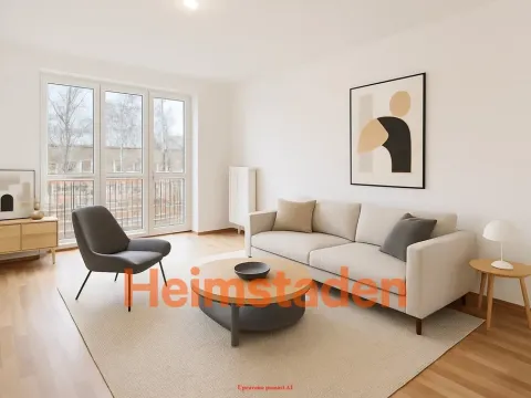 Pronájem bytu 2+1, Karviná - Nové Město, Fibichova, 55 m2
