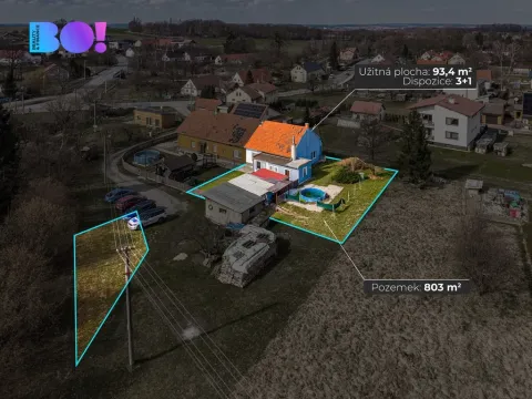 Prodej rodinného domu, Sedlnice, 93 m2