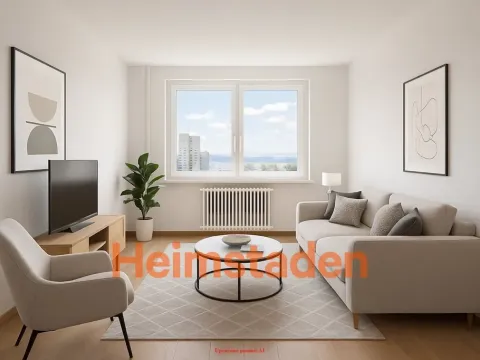 Pronájem bytu 2+1, Orlová - Lutyně, Masarykova třída, 60 m2