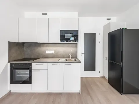 Pronájem bytu 1+kk, Praha - Vysočany, Kabešova, 35 m2