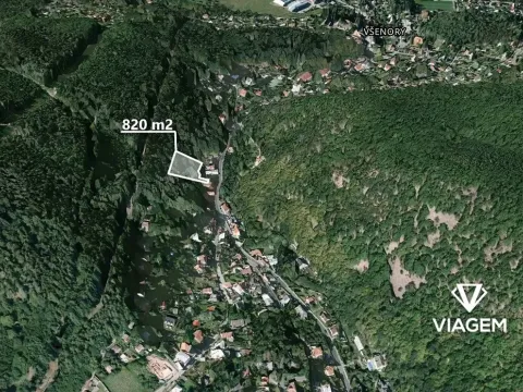Prodej zahrady, Všenory, 820 m2