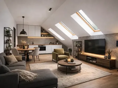 Prodej bytu 2+kk, Praha - Smíchov, Bieblova, 57 m2