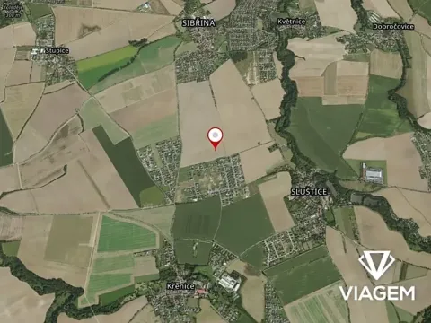 Prodej podílu pole, Sibřina, 3857 m2