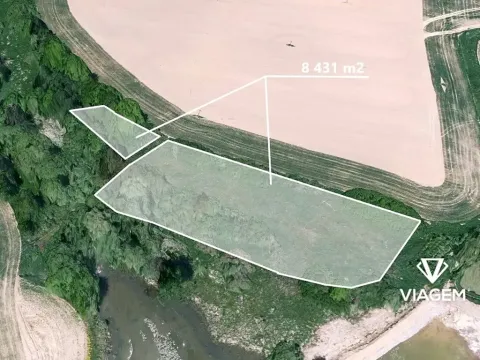 Prodej podílu pole, Postupice, 843 m2