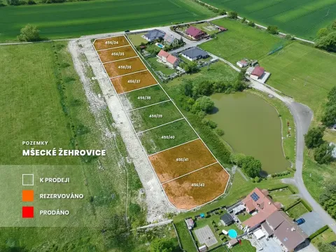 Prodej pozemku pro bydlení, Mšecké Žehrovice, 800 m2