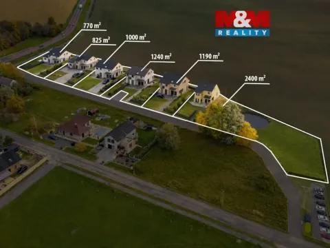 Prodej pozemku pro bydlení, Přelouč - Lhota, 1000 m2