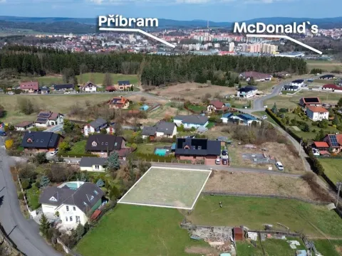 Prodej pozemku pro bydlení, Příbram - Žežice, 800 m2