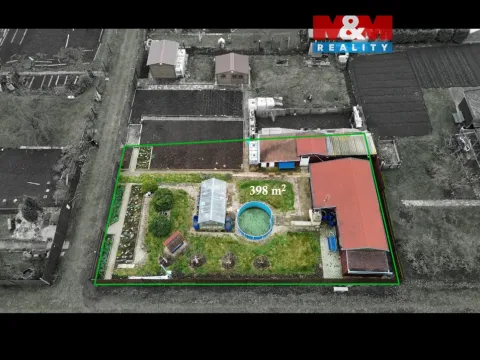 Prodej zahrady, Podbořany, 398 m2