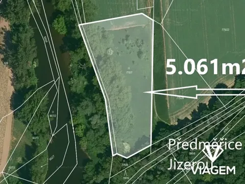 Prodej pole, Předměřice nad Jizerou, 5061 m2