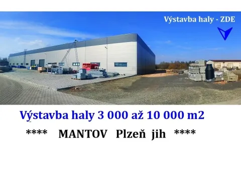 Pronájem skladu, Chotěšov - Mantov, 3000 m2