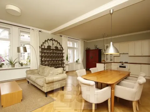 Pronájem bytu 4+kk, Praha - Vršovice, Kodaňská, 145 m2