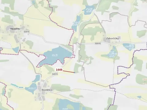 Dražba lesa, Hradiště, 638 m2