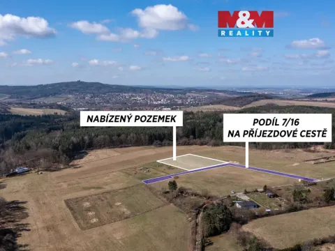 Prodej zahrady, Tymákov, 5435 m2