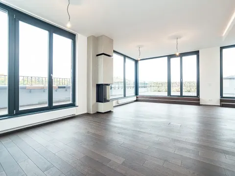 Pronájem bytu 3+kk, Praha - Smíchov, Grafická, 111 m2