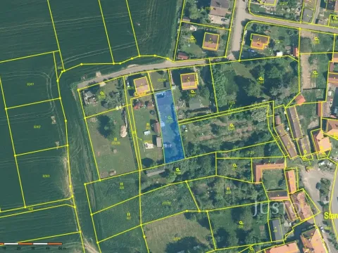 Prodej pozemku pro bydlení, Orlík nad Vltavou - Staré Sedlo, 659 m2