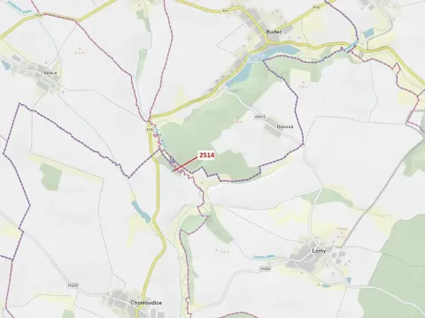 Dražba lesa, Chotěbudice, 532 m2