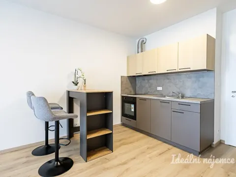 Pronájem bytu 1+kk, Praha - Vysočany, Poděbradská, 35 m2