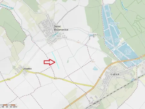 Prodej pole, Dolní Bojanovice, 8368 m2