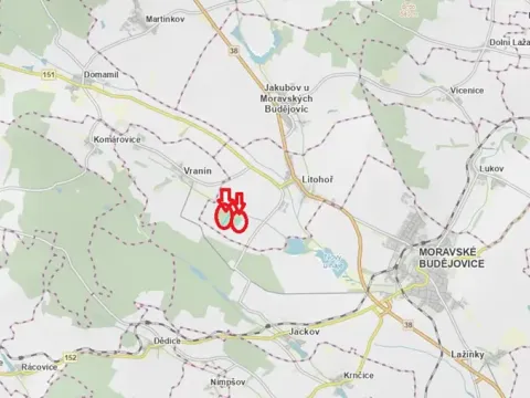 Prodej podílu lesa, Litohoř, 1843 m2