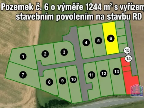 Prodej pozemku pro bydlení, Blatnice, 1244 m2