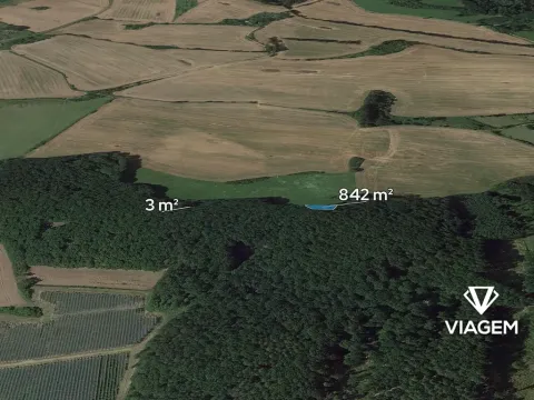 Prodej lesa, Dolní Bousov, 845 m2